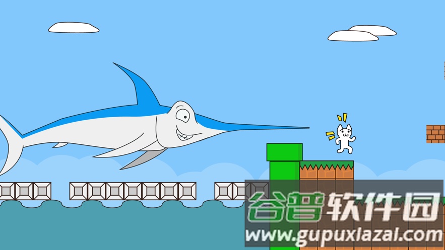 史上最难猫里奥游戏(Cat Mario 2 HD)截图2