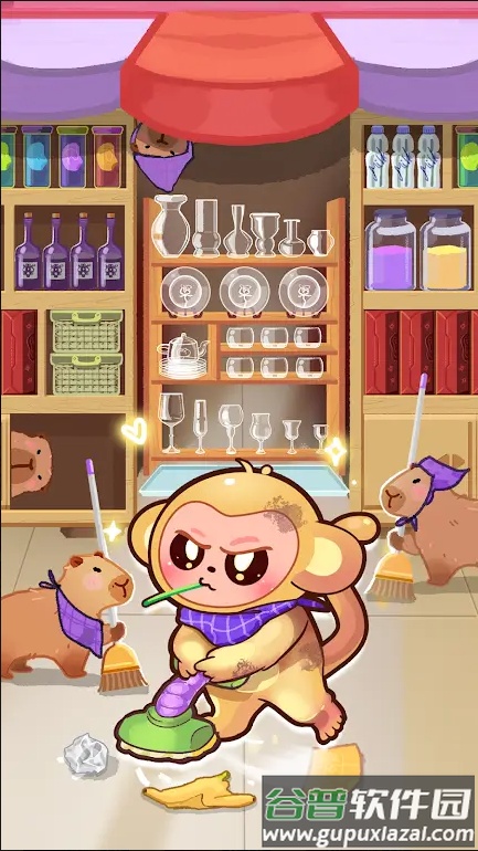 整齐的尾巴小游戏(Tidy Tails)截图1