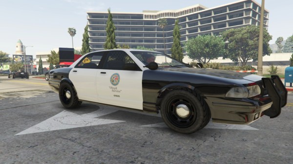 豪华警车2021手游(Real Police Car Game)截图1