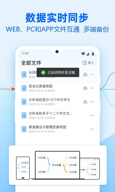 迅捷思维导图app截图4