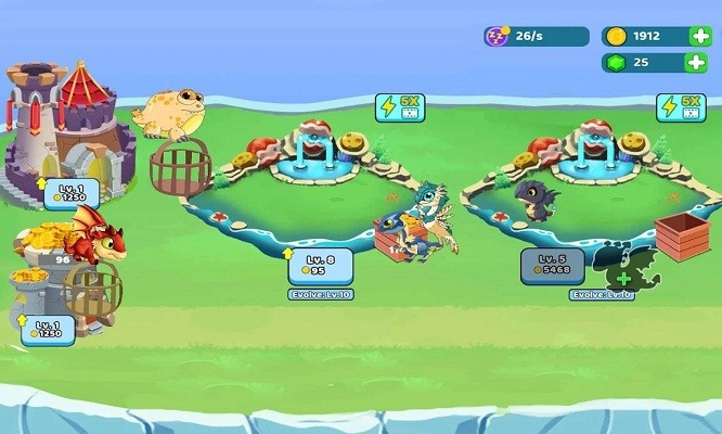 龙村大亨游戏(Dragon Village Tycoon)截图2