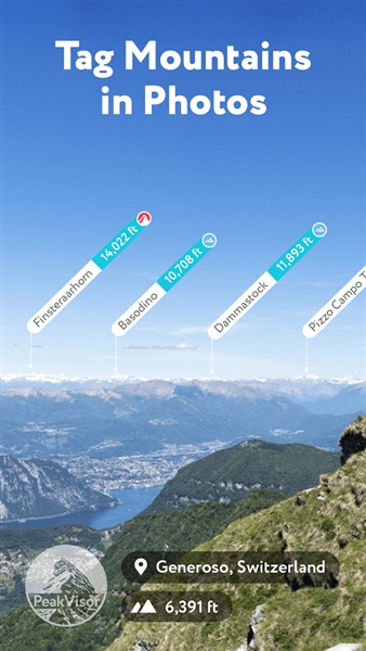 PeakVisor付费解锁版截图5