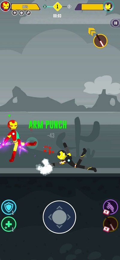 火柴人之超级影子战士游戏(Stickman Battle Super Shadow)截图2