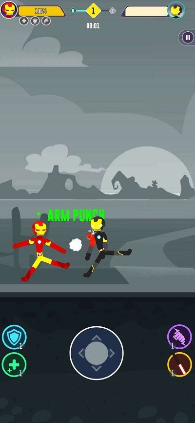 火柴人之超级影子战士游戏(Stickman Battle Super Shadow)截图3