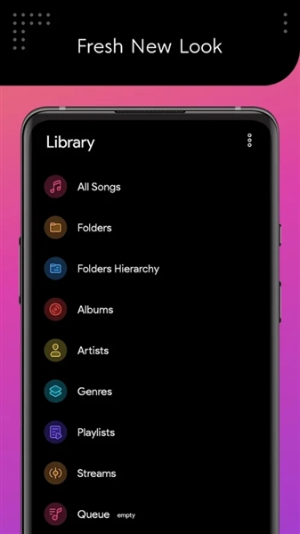Dais Dark Poweramp v3 Skin截图3