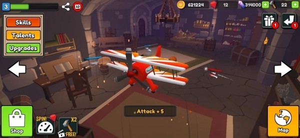 飞行的纸飞机游戏(Paper Plane Dogfight 3D)截图3