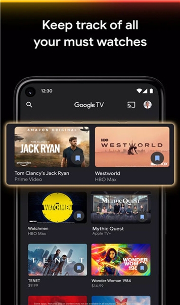 Google TV安装app截图1