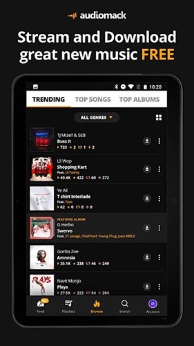 audiomack解锁版本截图3