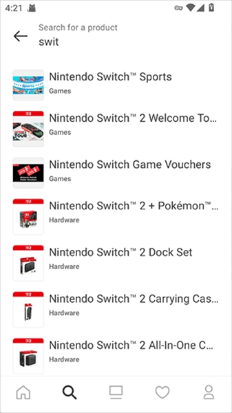Nintendo Store App截图2