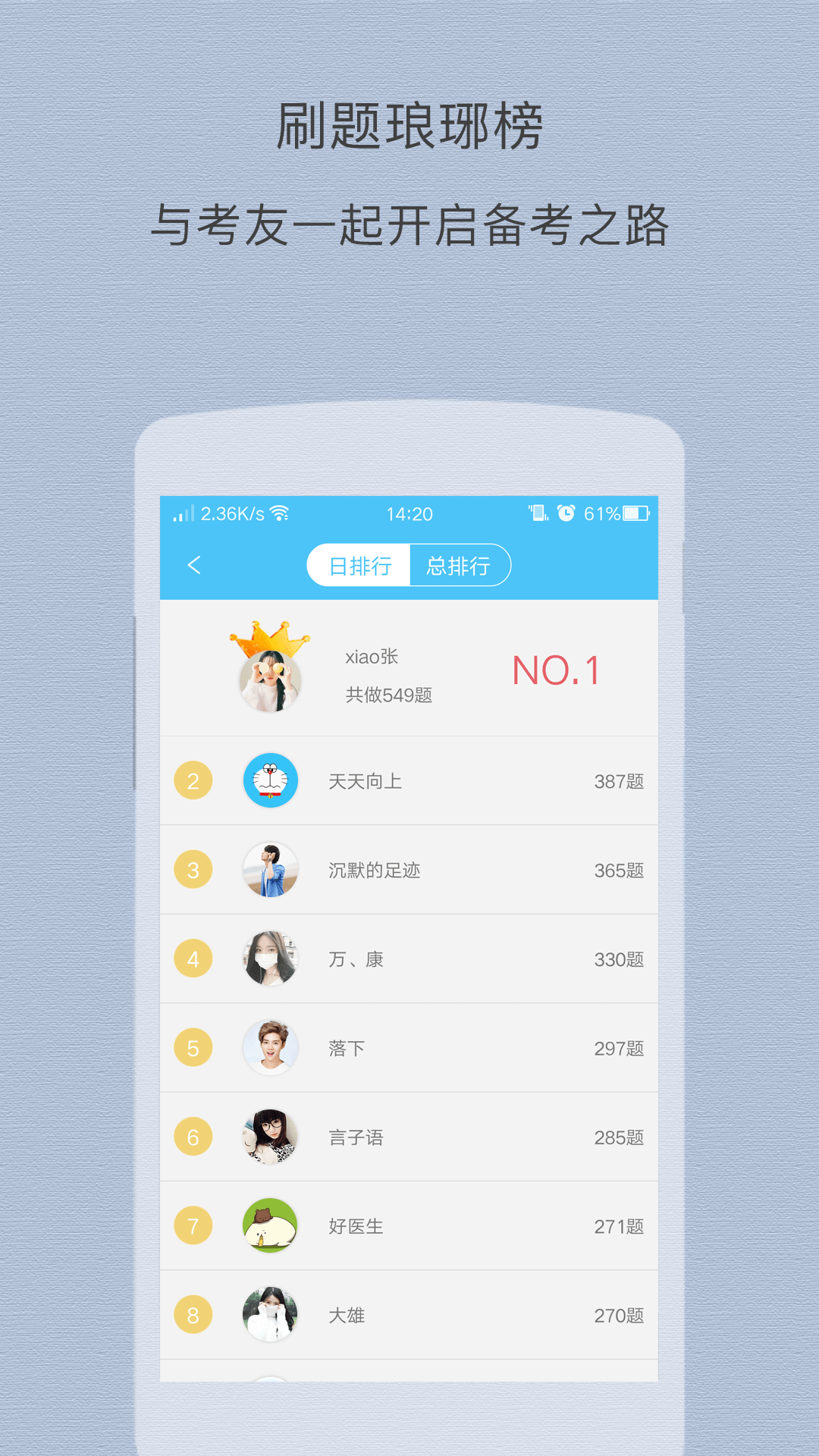 执业护士题库app截图4