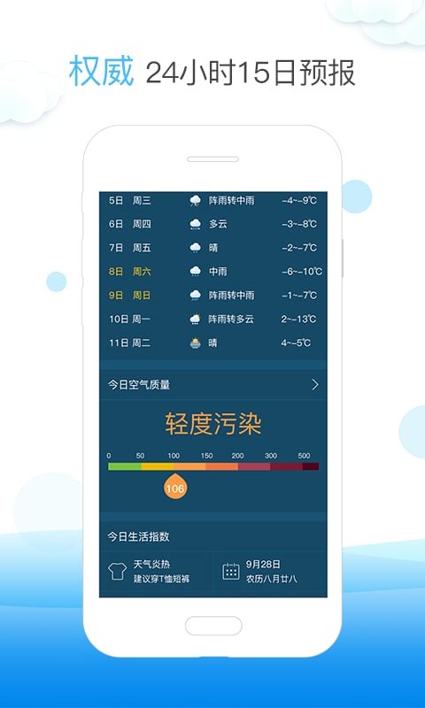 天气快报官方版(好美天气)截图1