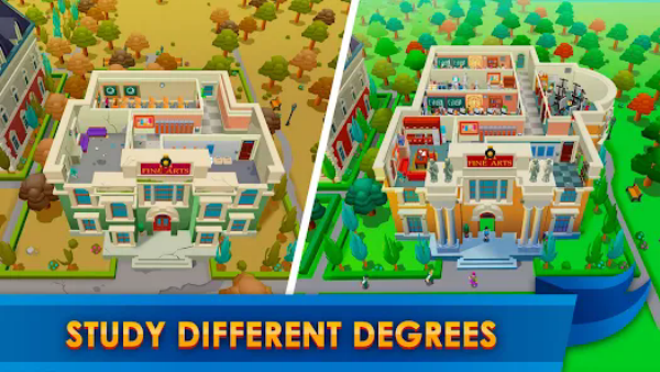 大学帝国大亨最新版(University Empire Idle Tycoon)截图1