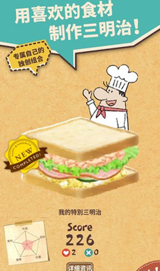 快乐三明治咖啡店截图2