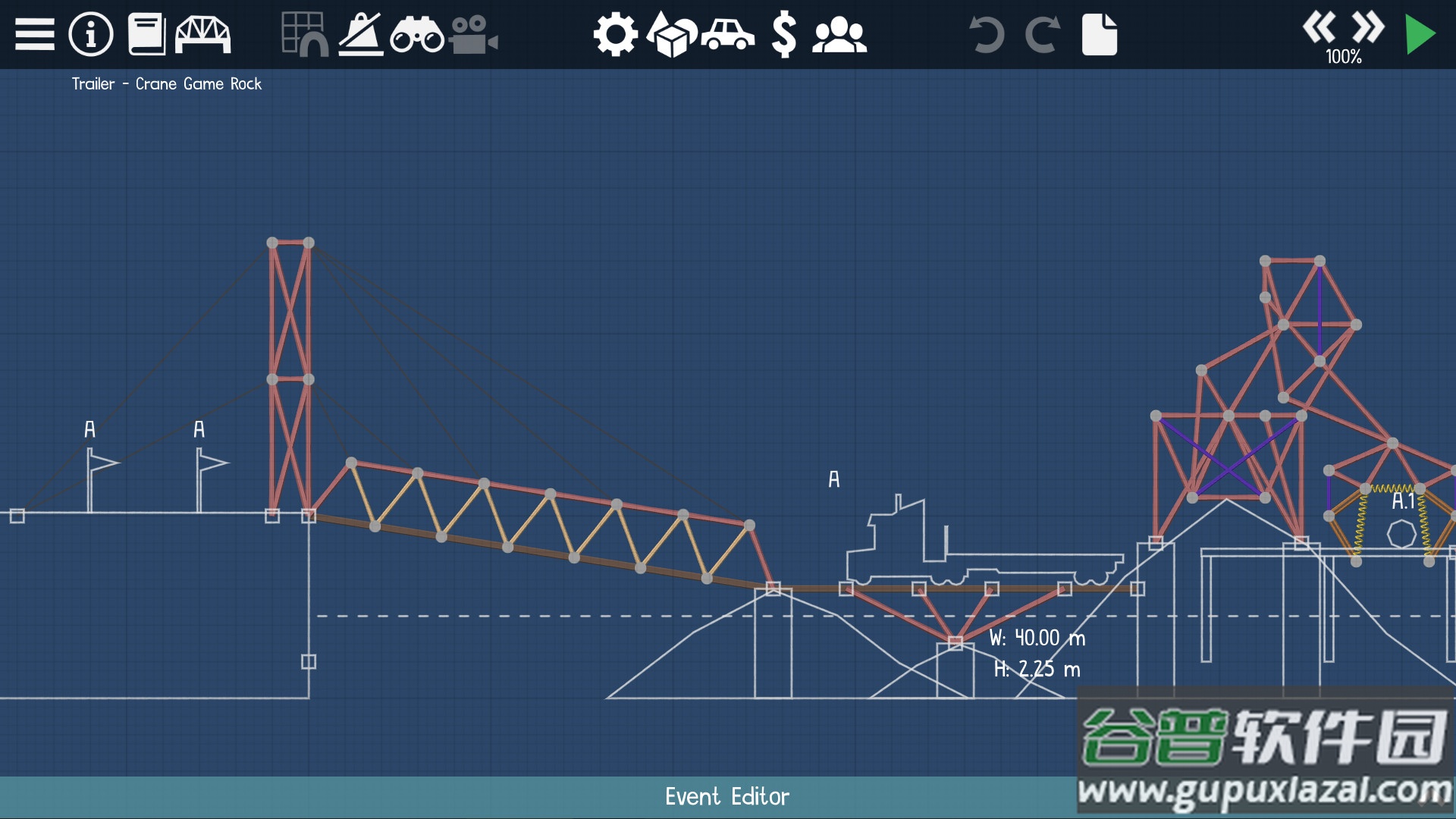 桥梁建造师2手机版(Poly Bridge 2)截图4