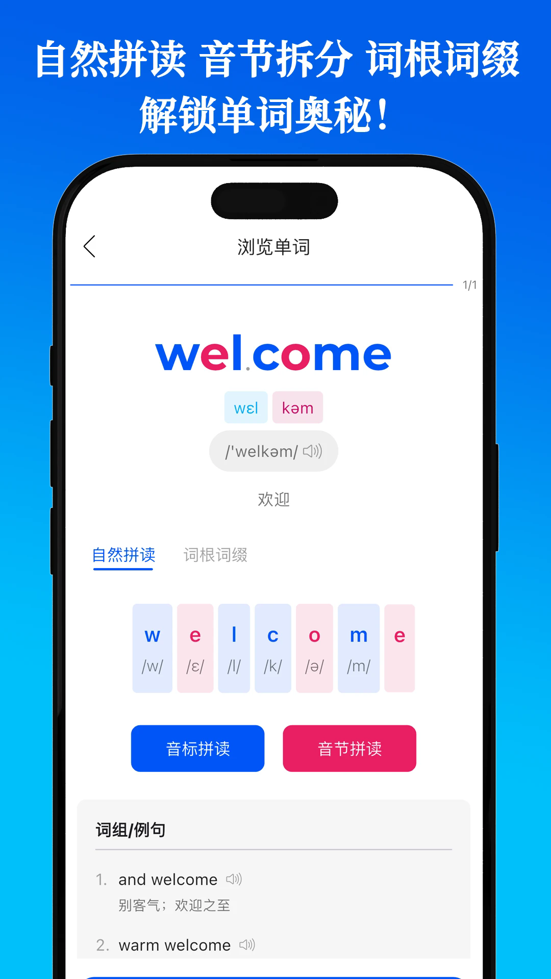鹦鹉单词app截图1