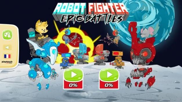 机器人战士史诗战斗游戏下载安装(Robot Fighter Epic Battles)截图1