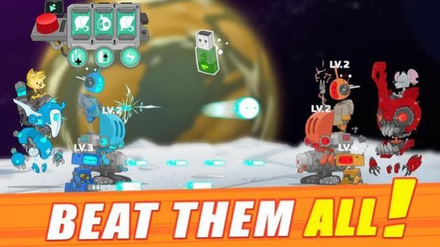 机器人战士史诗战斗游戏下载安装(Robot Fighter Epic Battles)截图2