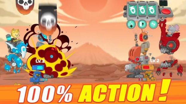 机器人战士史诗战斗游戏下载安装(Robot Fighter Epic Battles)截图3