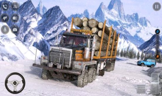 卡车雪地驾驶游戏下载安装截图3