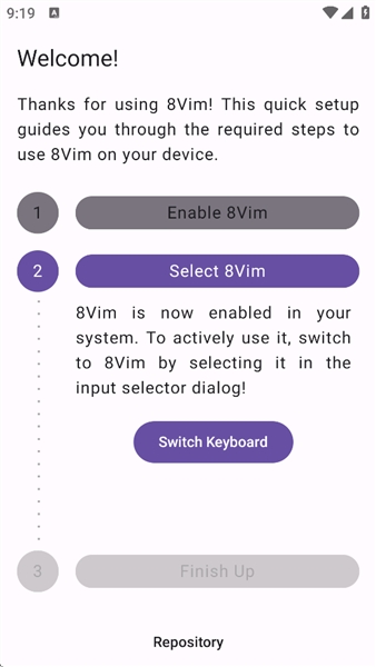 8Vim输入法手机版截图2