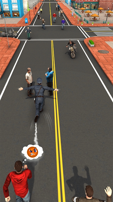 狂野的城市逃脱游戏(Slap City Cop Run Escape Game)截图3