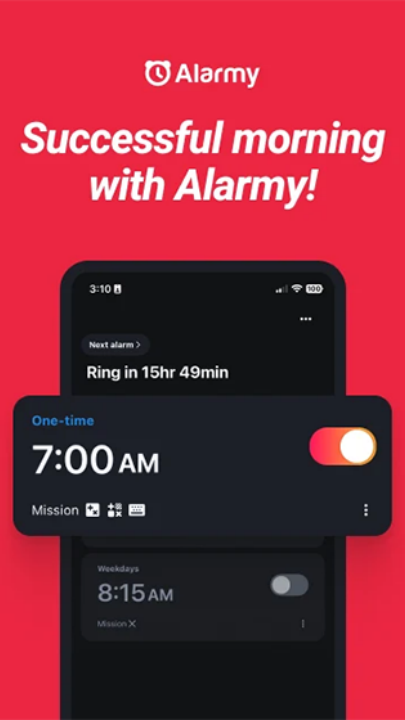 使命闹钟高级版(使命闹钟Alarmy)截图4