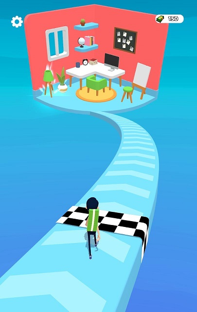 房屋建造跑游戏下载(Run Building)截图2