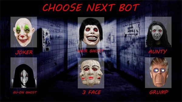 逃离恐怖面孔游戏下载(Scary Face Chasing Horror Game)截图5