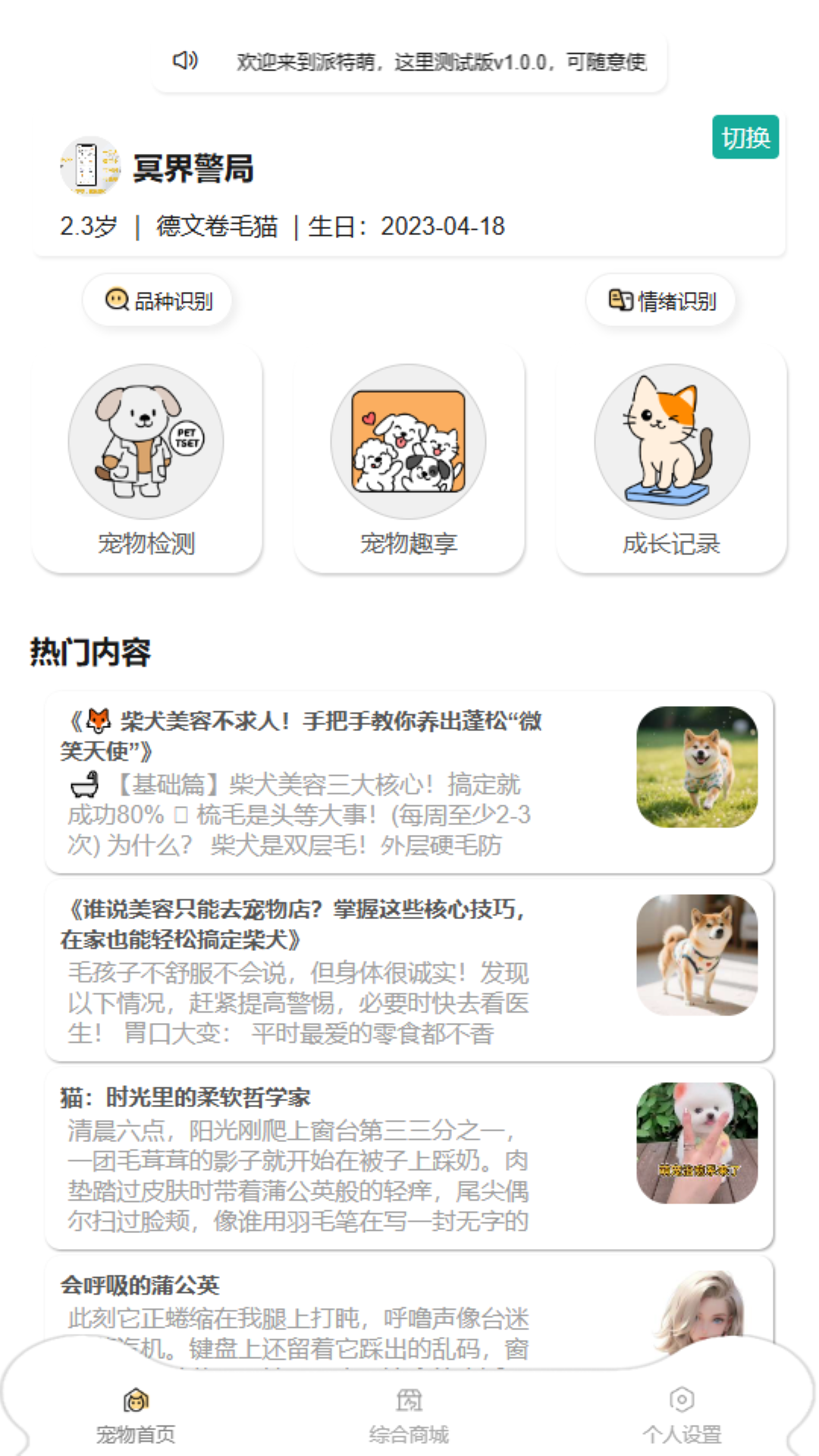 了不起的派特萌官方版截图3