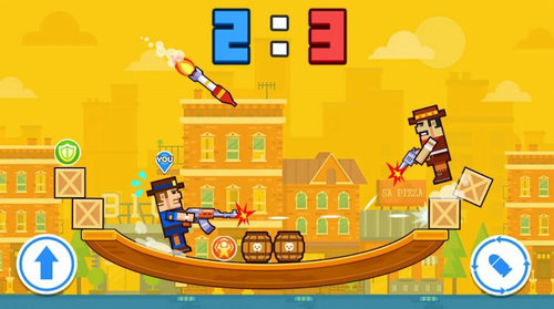 像素战争枪手Pixel Gunmen-Battle War截图1