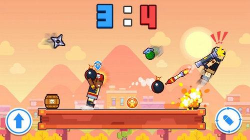 像素战争枪手Pixel Gunmen-Battle War截图4
