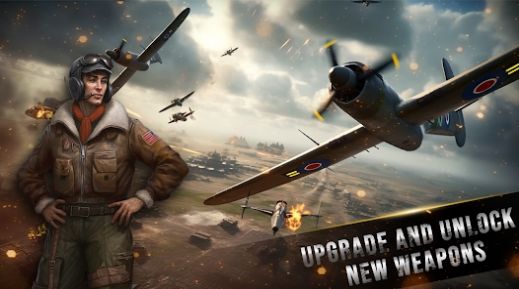 战机混战二战Warplanes Dogfight: WW2 Battle截图1