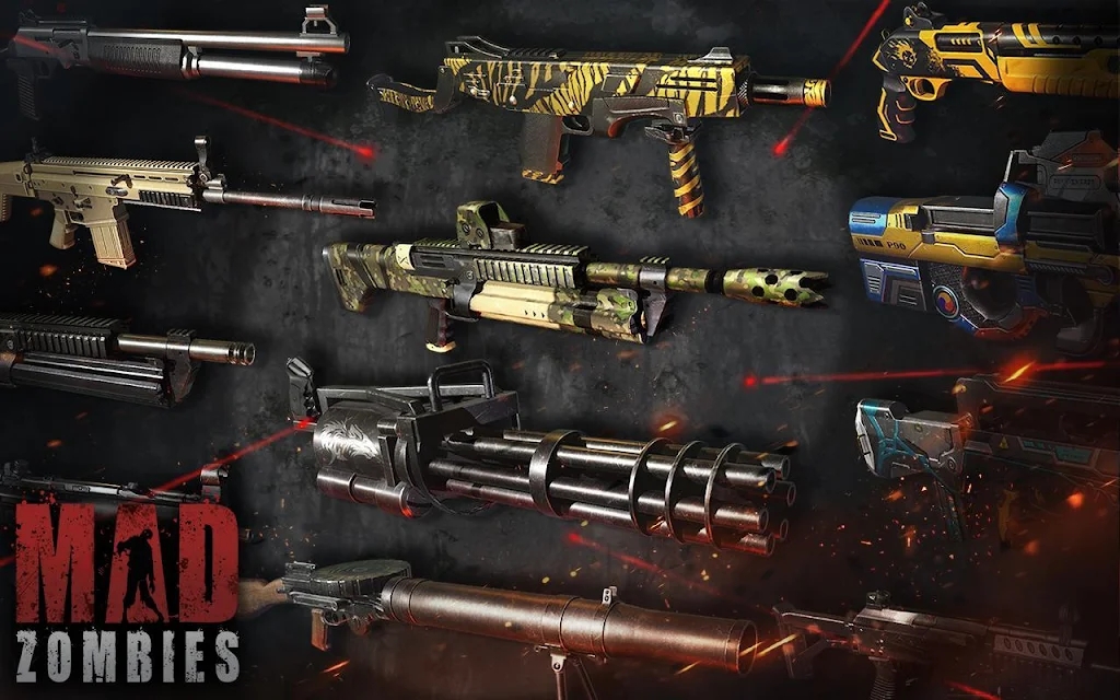 疯狂的僵尸最新版下载安装(Mad Zombies)截图2