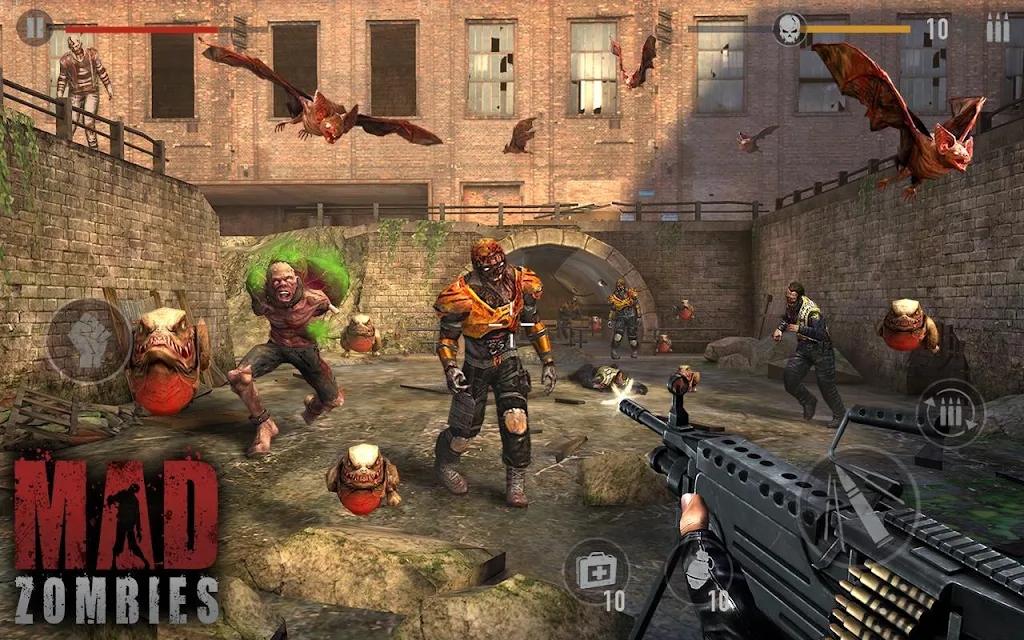疯狂的僵尸最新版下载安装(Mad Zombies)截图3