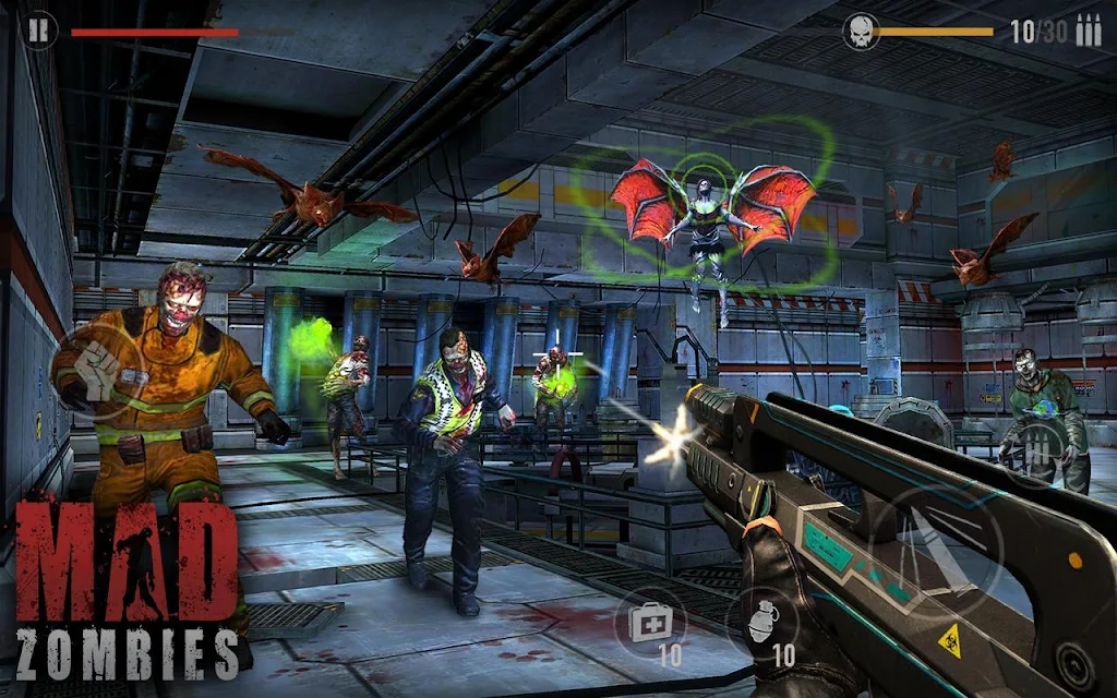 疯狂的僵尸最新版下载安装(Mad Zombies)截图4