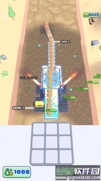 采矿突袭游戏下载(Mining Rush)截图2