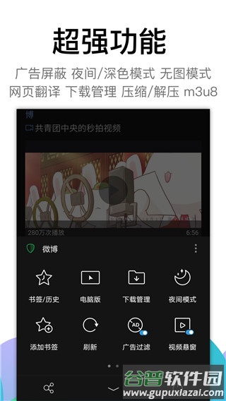 BL黑狮浏览器APP截图3