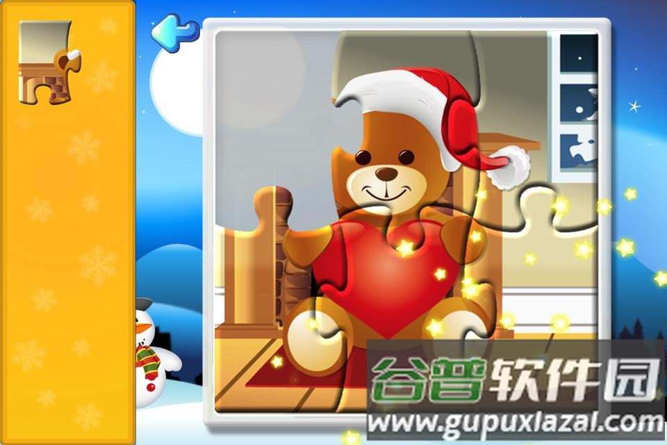 宝宝圣诞节识字拼图截图4