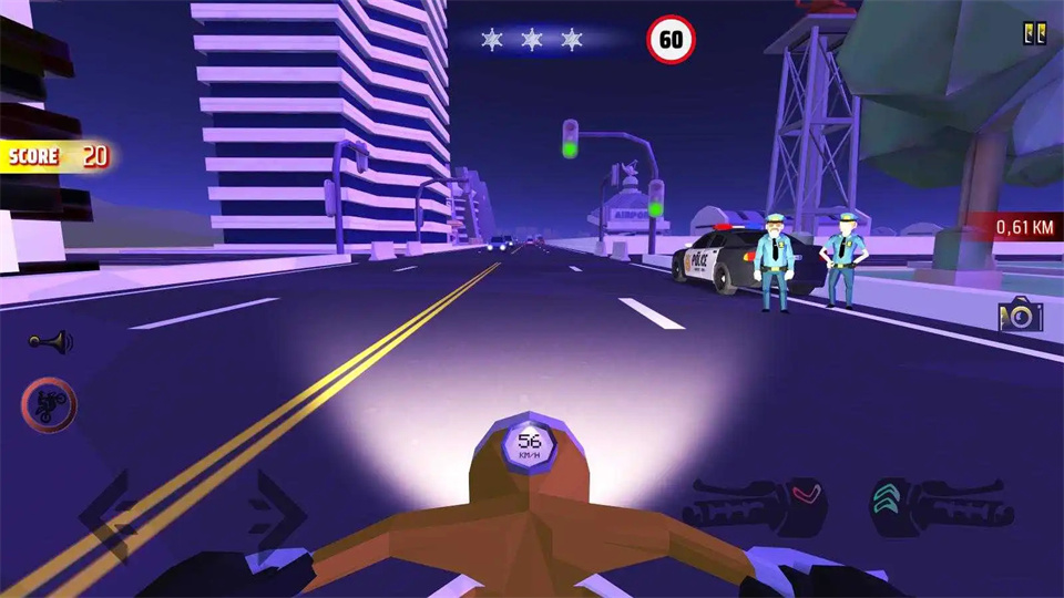 狂野的摩托车司机游戏(Moto Mad Racing)截图4
