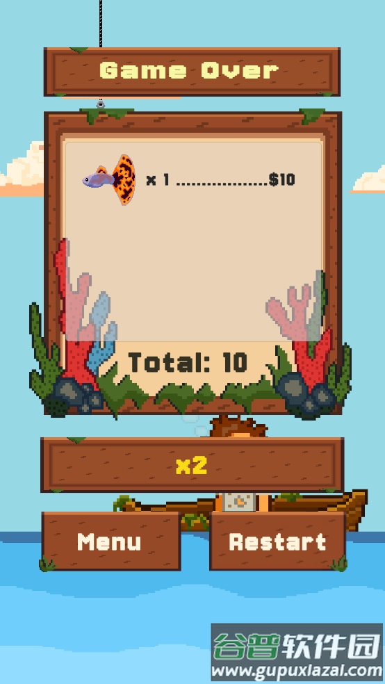 流浪汉钓鱼游戏(Hobo Fishing)截图1