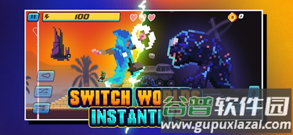 像素跑酷时空穿越游戏(Pixel Runners: Time Shift)截图5