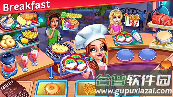 星级餐厅烹饪游戏(Cooking Express)截图3