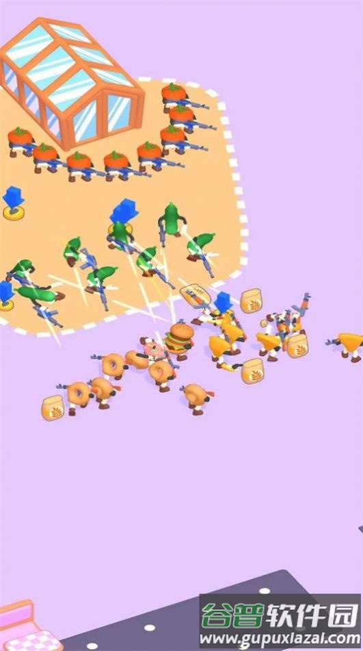 零食大战竞技场Junk Food Battle Arena截图2