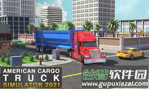 美国货运卡车驾驶游戏(American Cargo Truck Driving)截图3