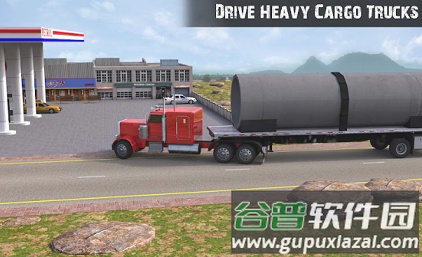 美国货运卡车驾驶游戏(American Cargo Truck Driving)截图4