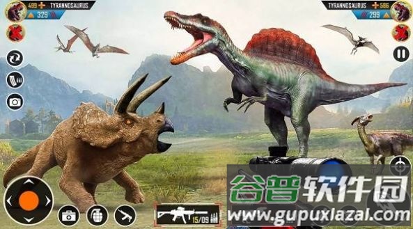 恐龙生存斗争游戏(Wild Dinosaur Hunting Zoo Game)截图2