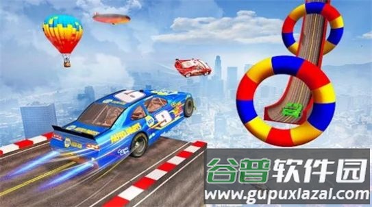 终极超级坡道2游戏(Car Stunt 2)截图2