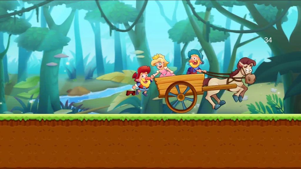 矮人冒险超级奔跑游戏(Dwarf Adventure)截图3