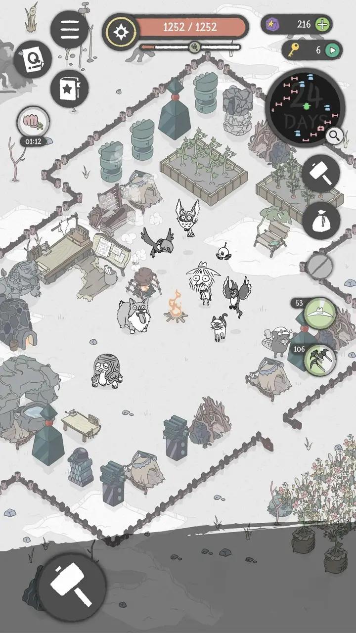 漂流日记无名先生游戏截图1