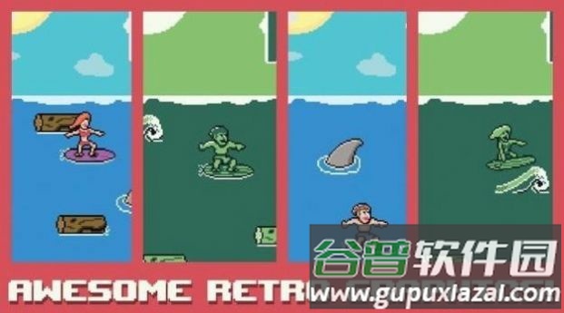 像素冲浪游戏截图4
